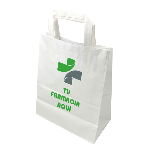 Bolsas de papel personalizadas para farmacias