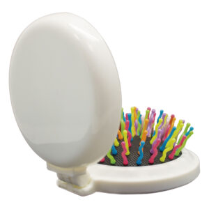 Cepillo plegable con espejo