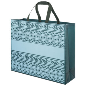 Bolsa laminada con diseño de cenefa